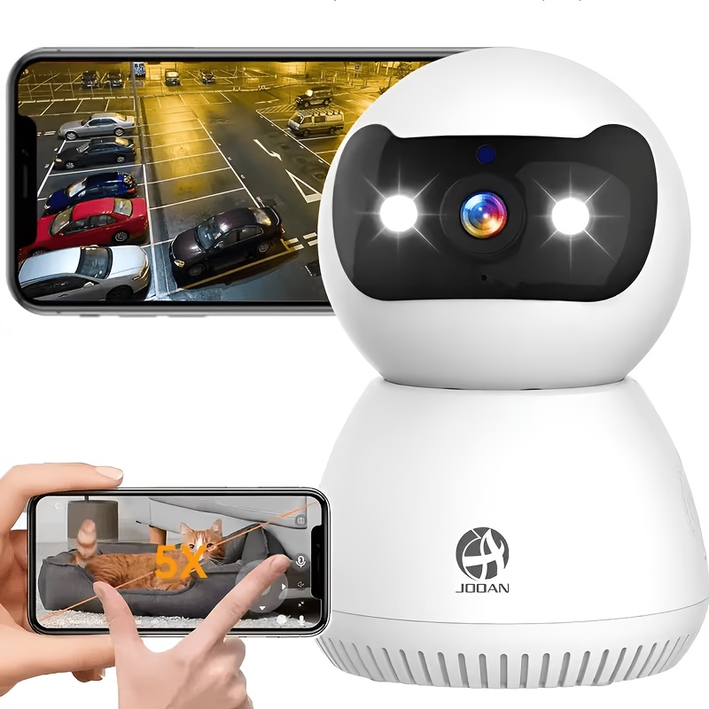 Telecamera WiFi wireless JOOAN 5G/2.4G dual band, monitoraggio…