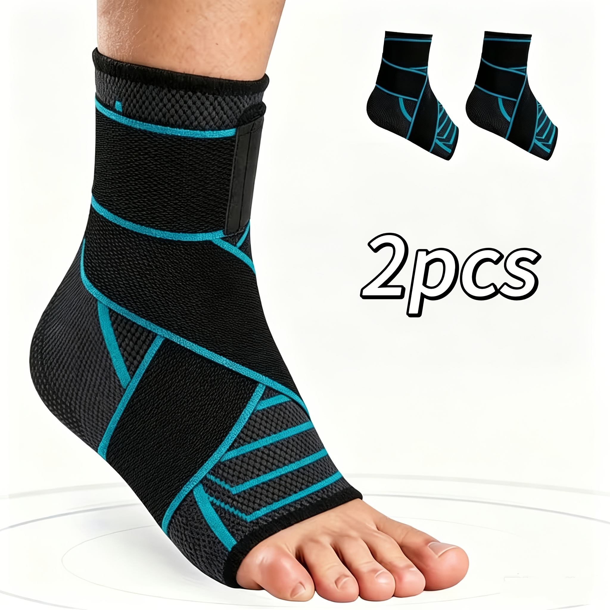 2 pezzi Tutore alla Caviglia Unisex, Manicotto di Supporto…