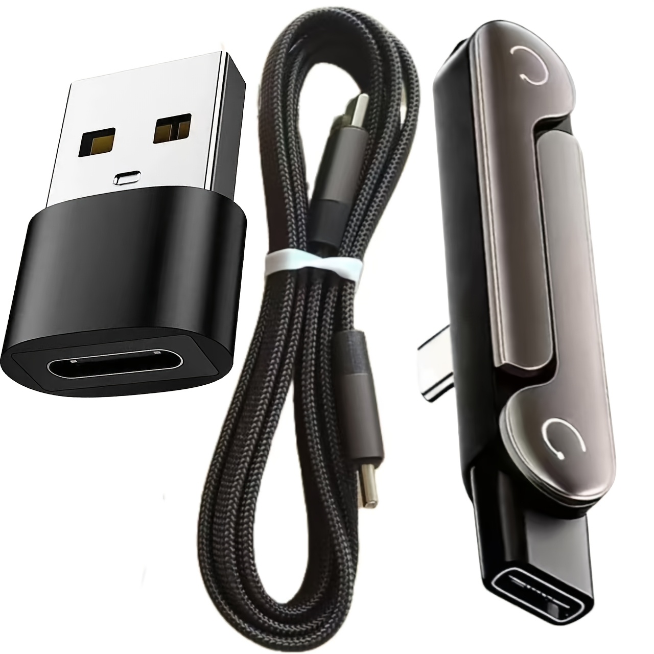 Alimentatore USB-C con supporto pieghevole integrato, adattatore…