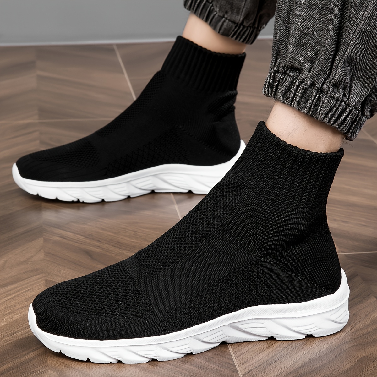Nuove Scarpe Nere Tinta Unita Versatili Primavera Estate…
