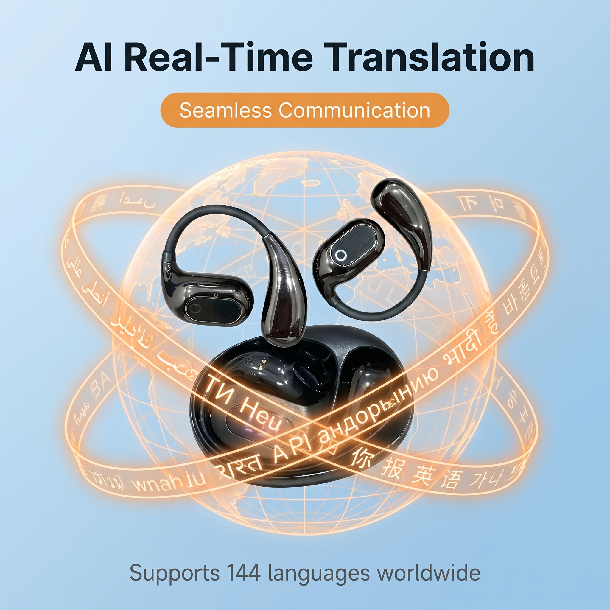 Auricolari di traduzione in tempo reale AI, auricolari di…
