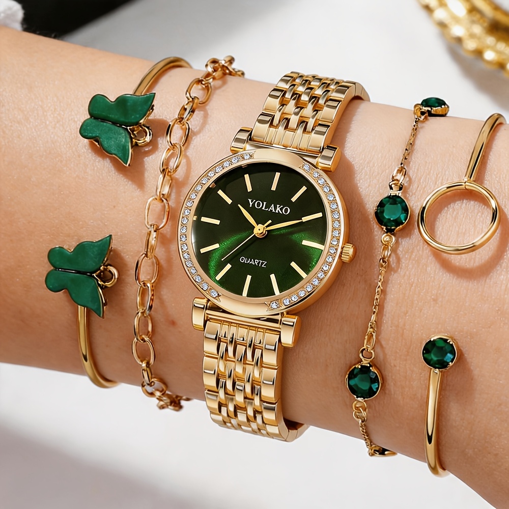 5 pezzi di orologi da donna alla moda classica, quadranti…