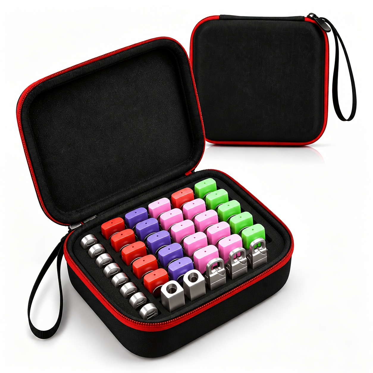 Custodia porta USB, organizer portatile antiurto con guscio…