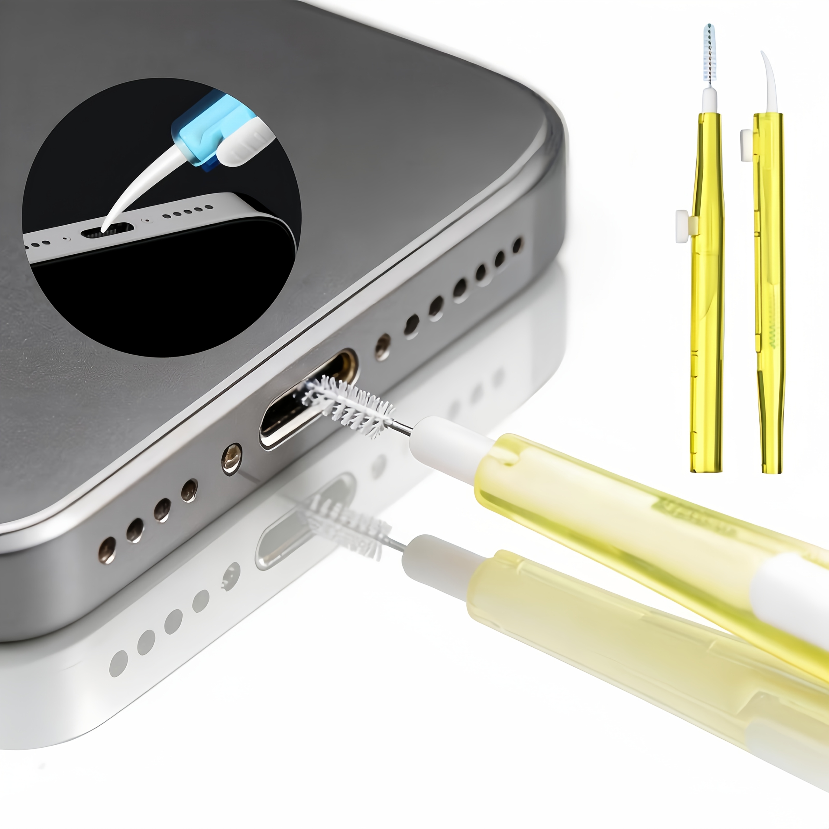 Kit di pulizia per auricolari e telefoni cellulari retrattili…