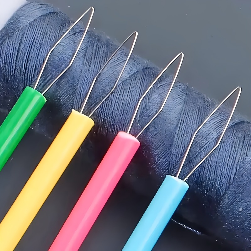 Set da 4 pezzi infilaago colorato in plastica a colori casuali…