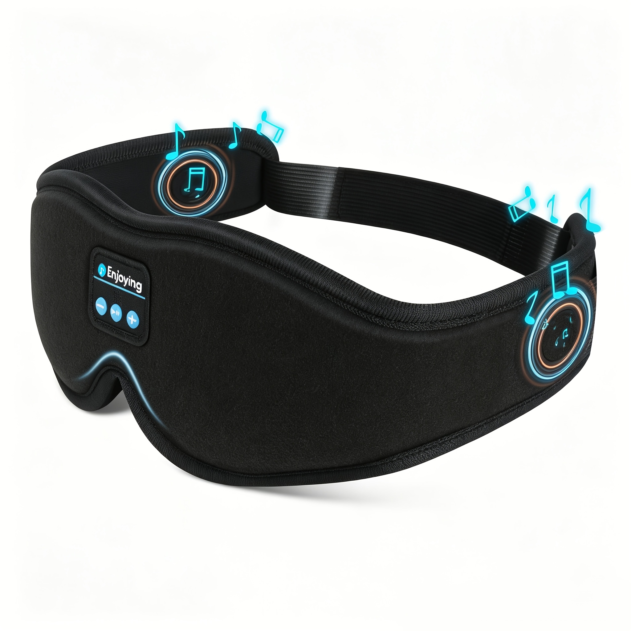Mascherina per occhi musicale wireless 3-in-1, cuffie per…
