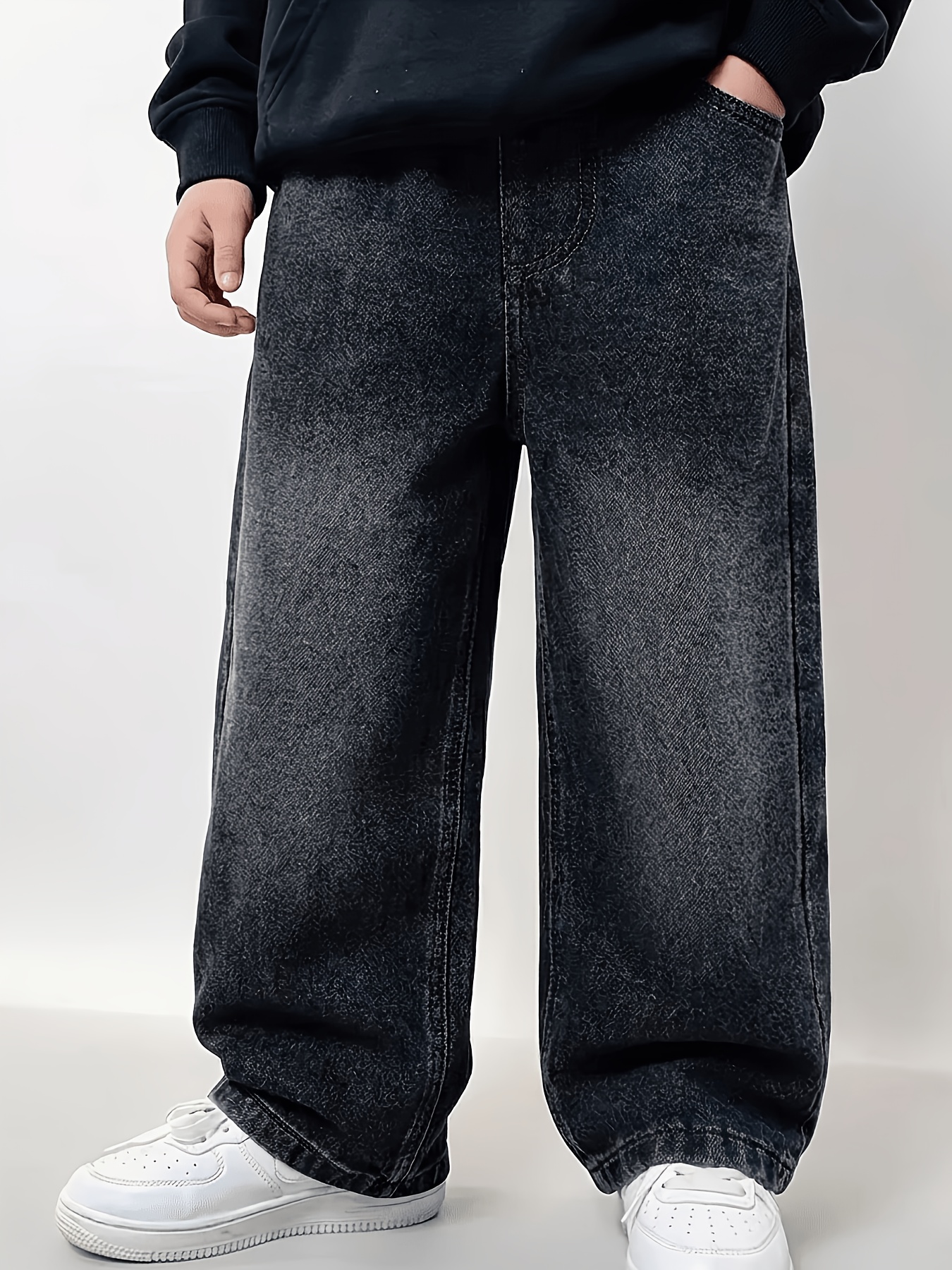 Jeans lunghi da bambino, versatile stile…