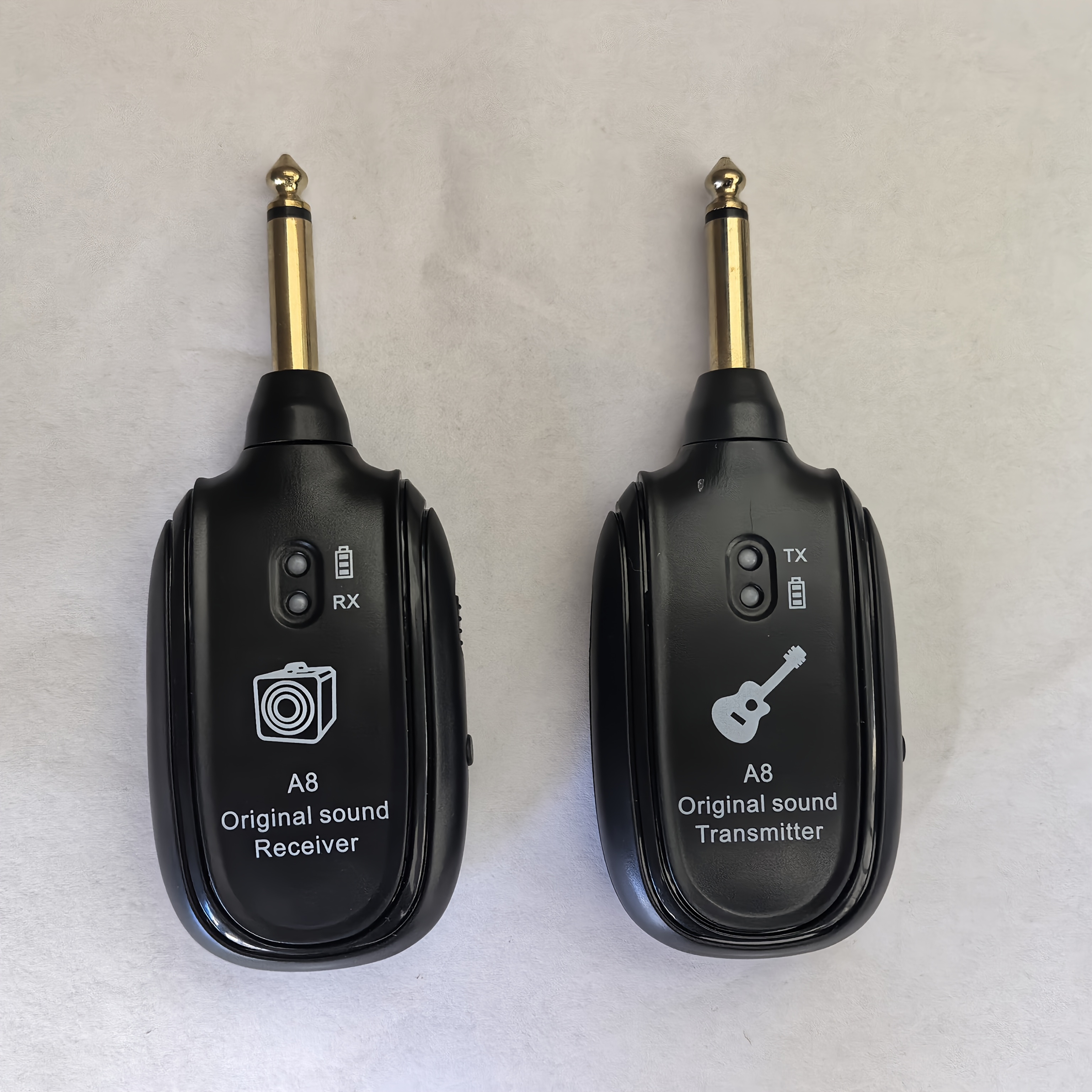 Sistema trasmettitore ricevitore wireless per chitarra A8…