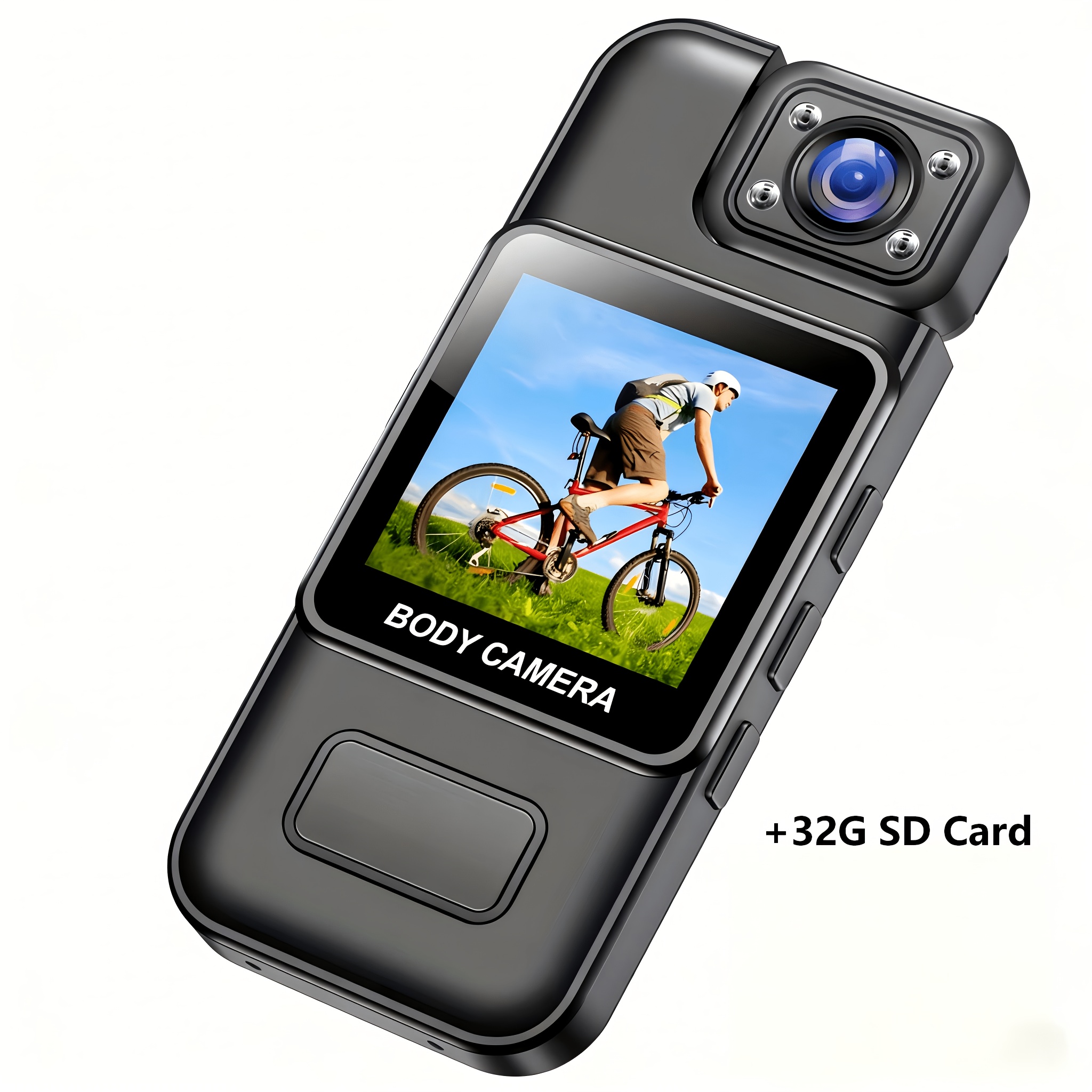 Action Camera HD 1080P con Scheda di Memoria da 32G e Schermo…