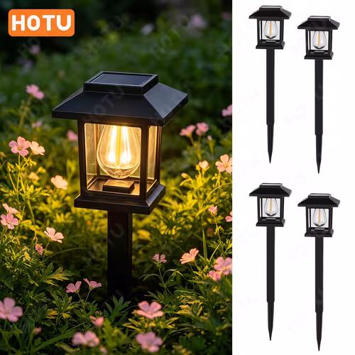 Luci solari da esterno per vialetti, 2 pz/4 pz, Luci da giardino…