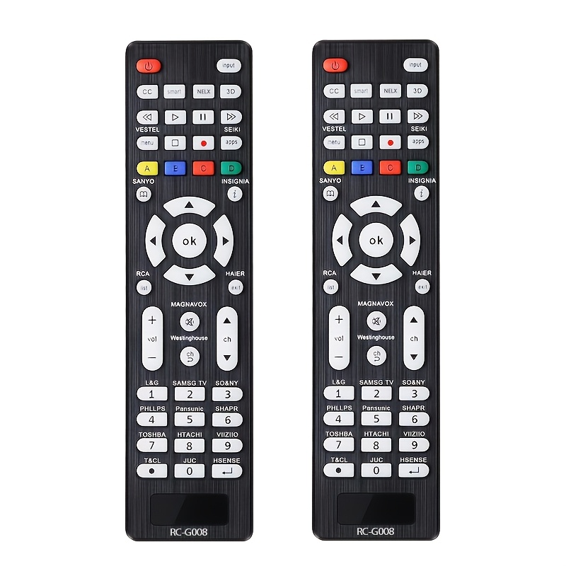 Telecomando TV da 2 pezzi con pulsante luminoso per LG, for…