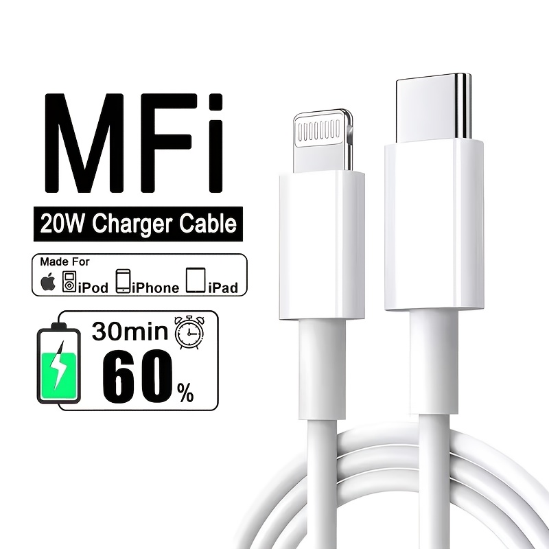 Cavo da USB C a Lightning 20W, Caricatore Super Veloce Tipo C a…