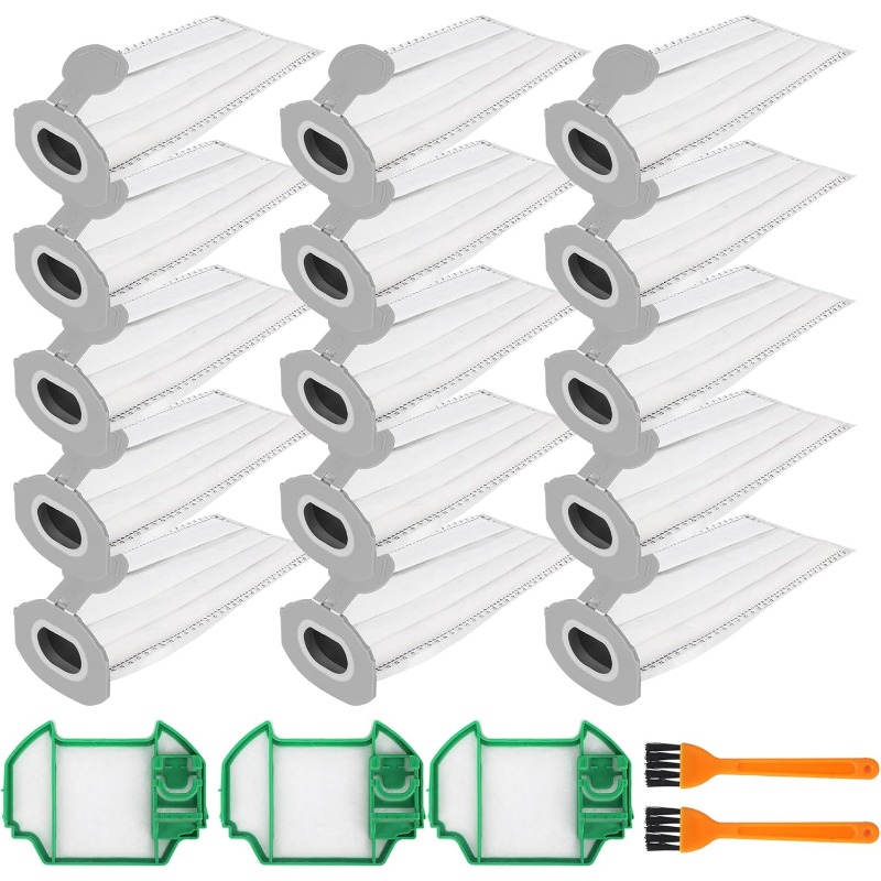 15 sacchetti per aspirapolvere per Vorwerk Kobold VK7 FP7…