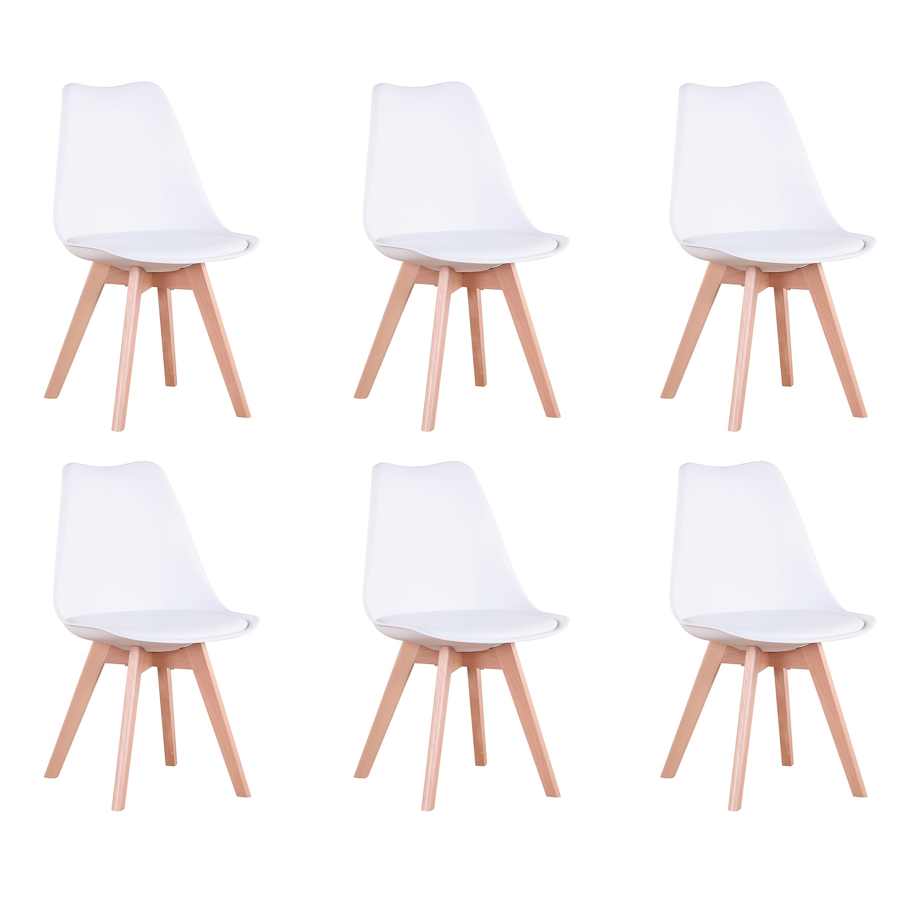 Set di 2/4/6 sedie da pranzo EGOONM, sedie da cucina moderne di…