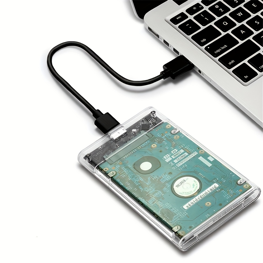 1 pz Custodia SSD esterna USB 3.0 da 2,5 pollici, interfaccia…