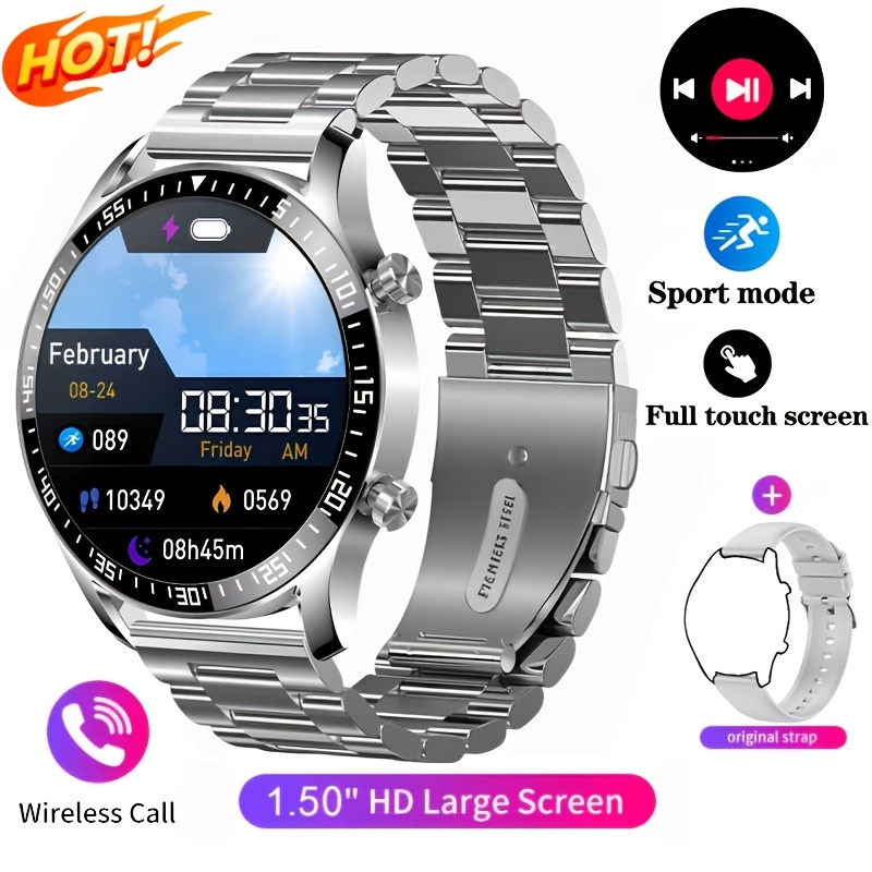 Nuovo Smartwatch Wireless Full-Touch, (Regalo di San ), Display…