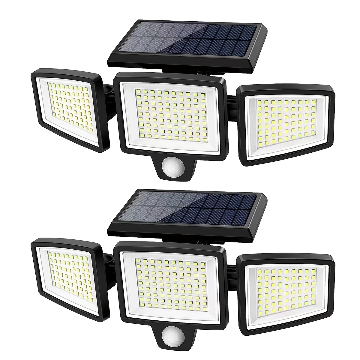 Luci a LED solari intelligenti con sensore da 74 LED, con…