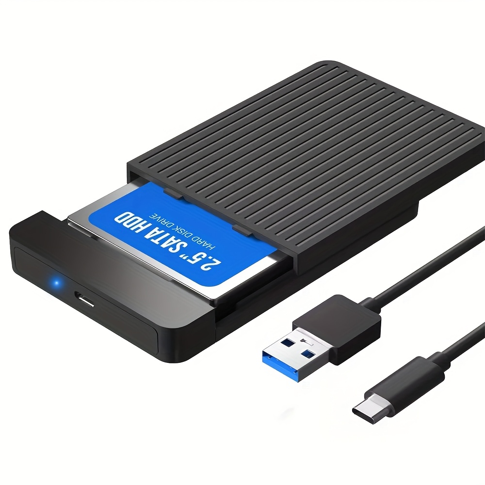 Custodia per disco rigido esterno da 2,5'', 6Gbps USB3.0 USB3.1…