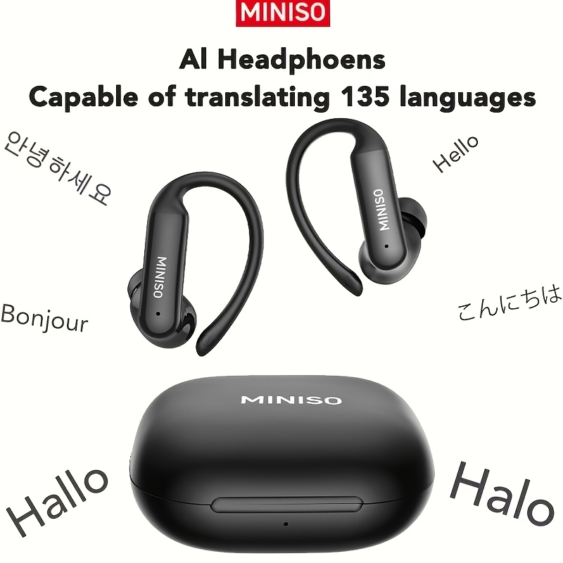MINISO MS215 Nuovo Auricolare con Traduzione AI, Supporta la…