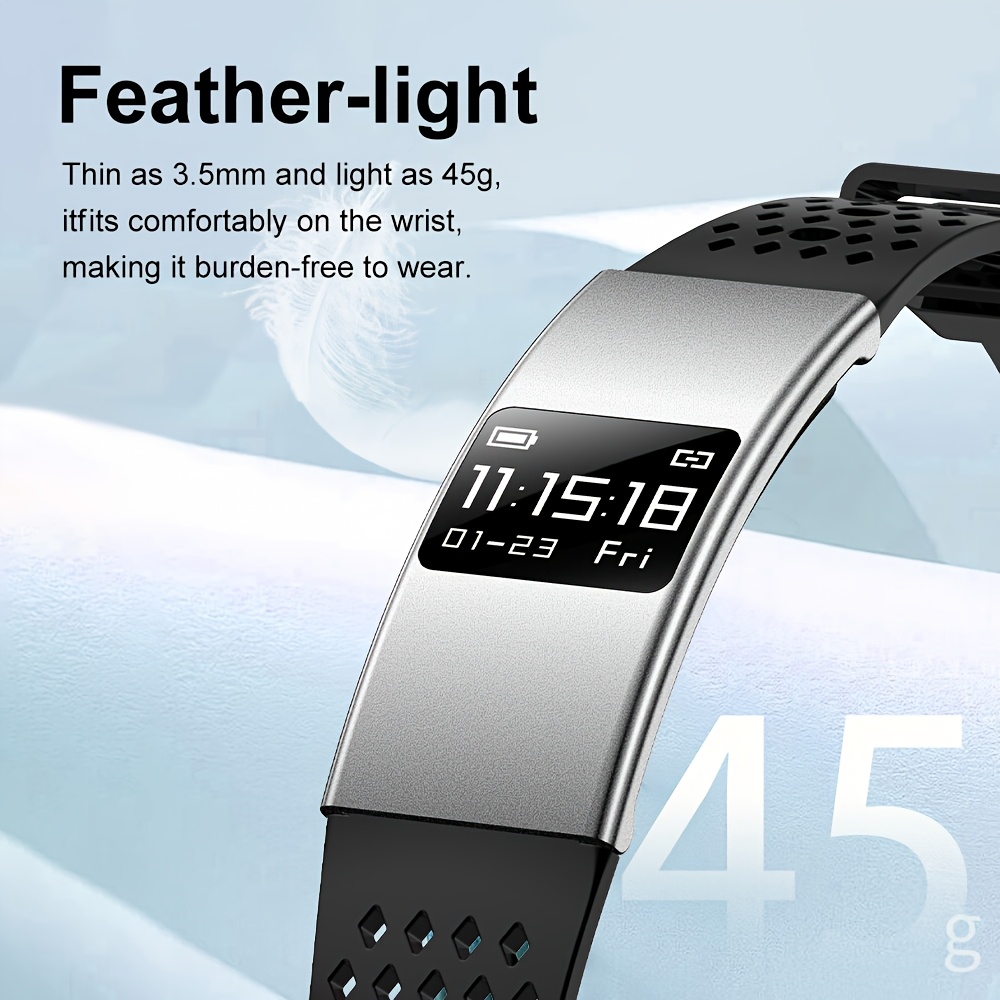 LIFEBEE Nuovo Braccialetto Intelligente alla Moda Corpo Ultra…