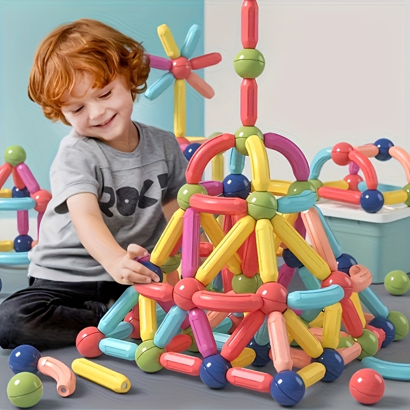 Blocchi Magnetici da Costruzione per Bambini, Giocattoli…