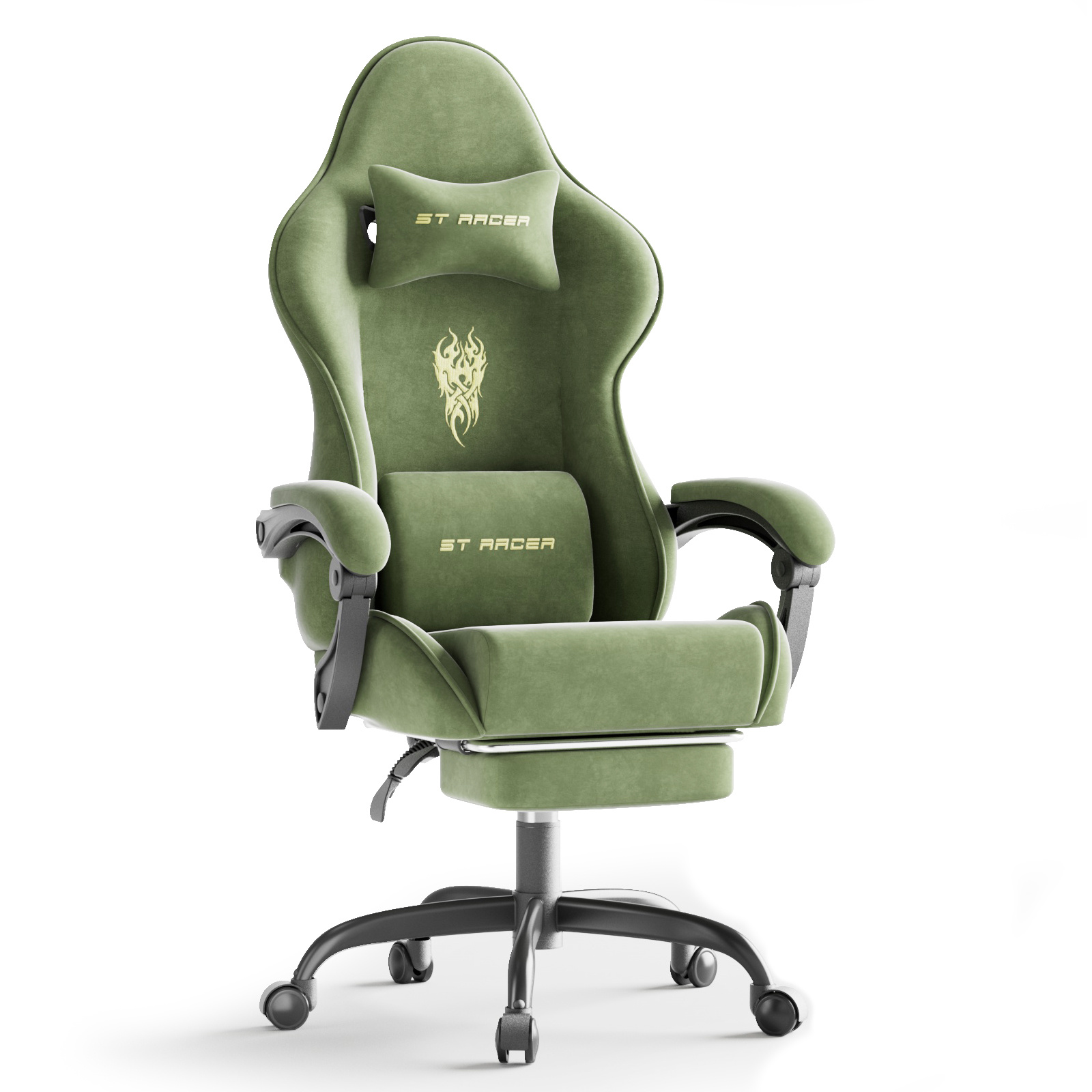 Sedia Esports con Poggiatesta, Supporto Efficace per il Collo…