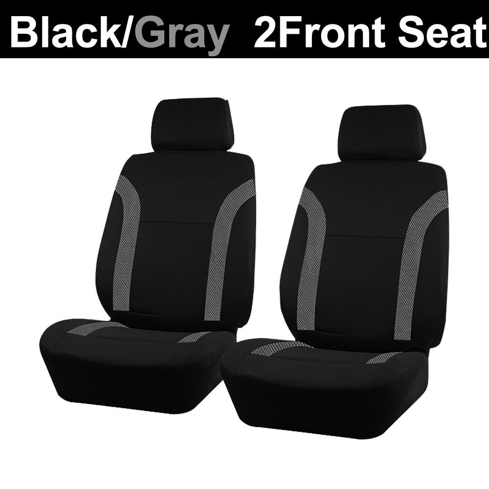 2 pezzi Coprisedili Auto Universali, Stile Moda Color-Blocked…