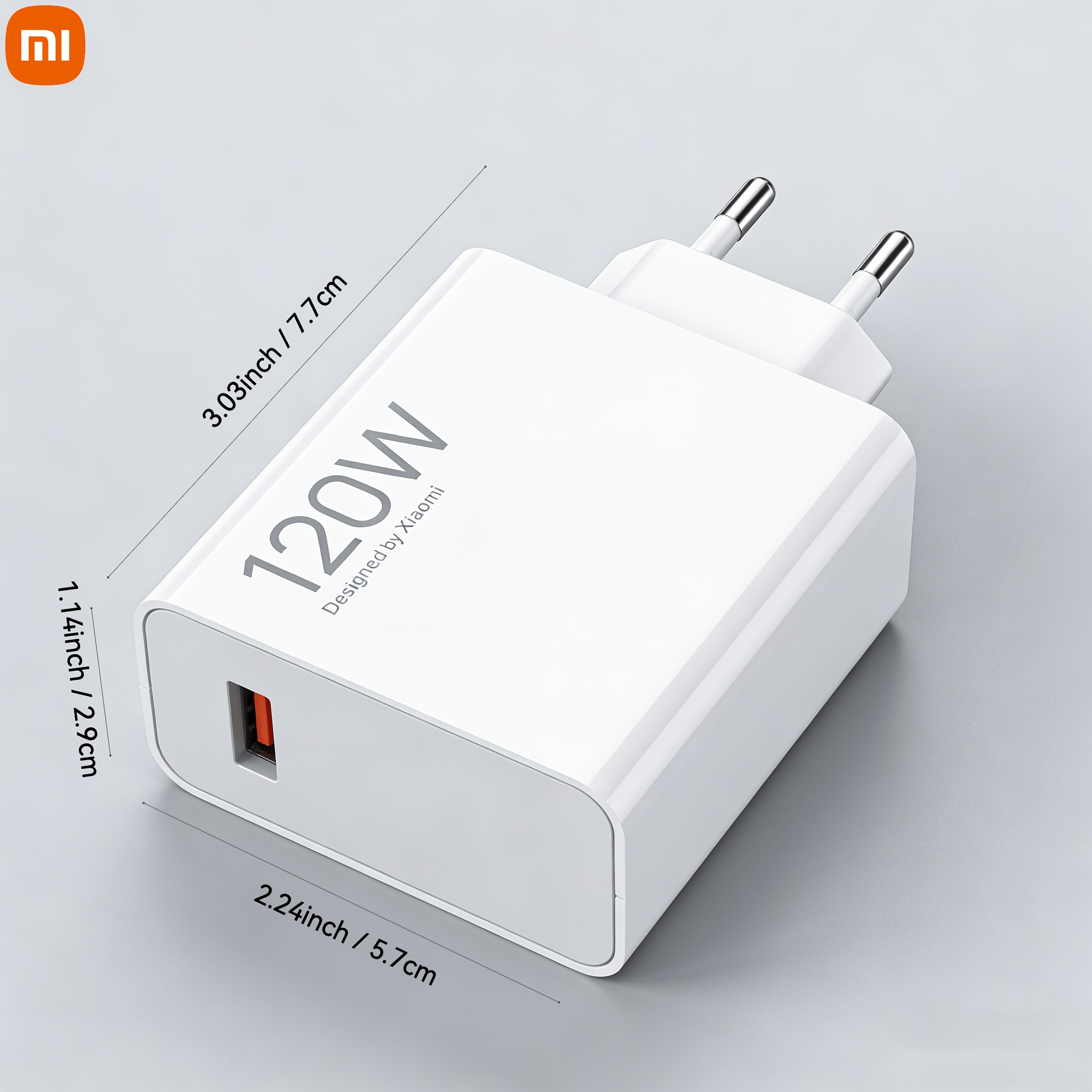 Caricabatterie rapido Xiaomi da 120W versione internazionale con…