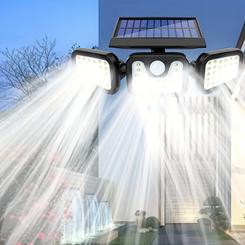 Faretto Solare a Infrarossi con Sensore di Movimento a 74 LED…