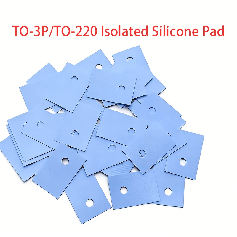 35 cuscinetti isolanti in silicone per transistor TO-3P, TO-220…