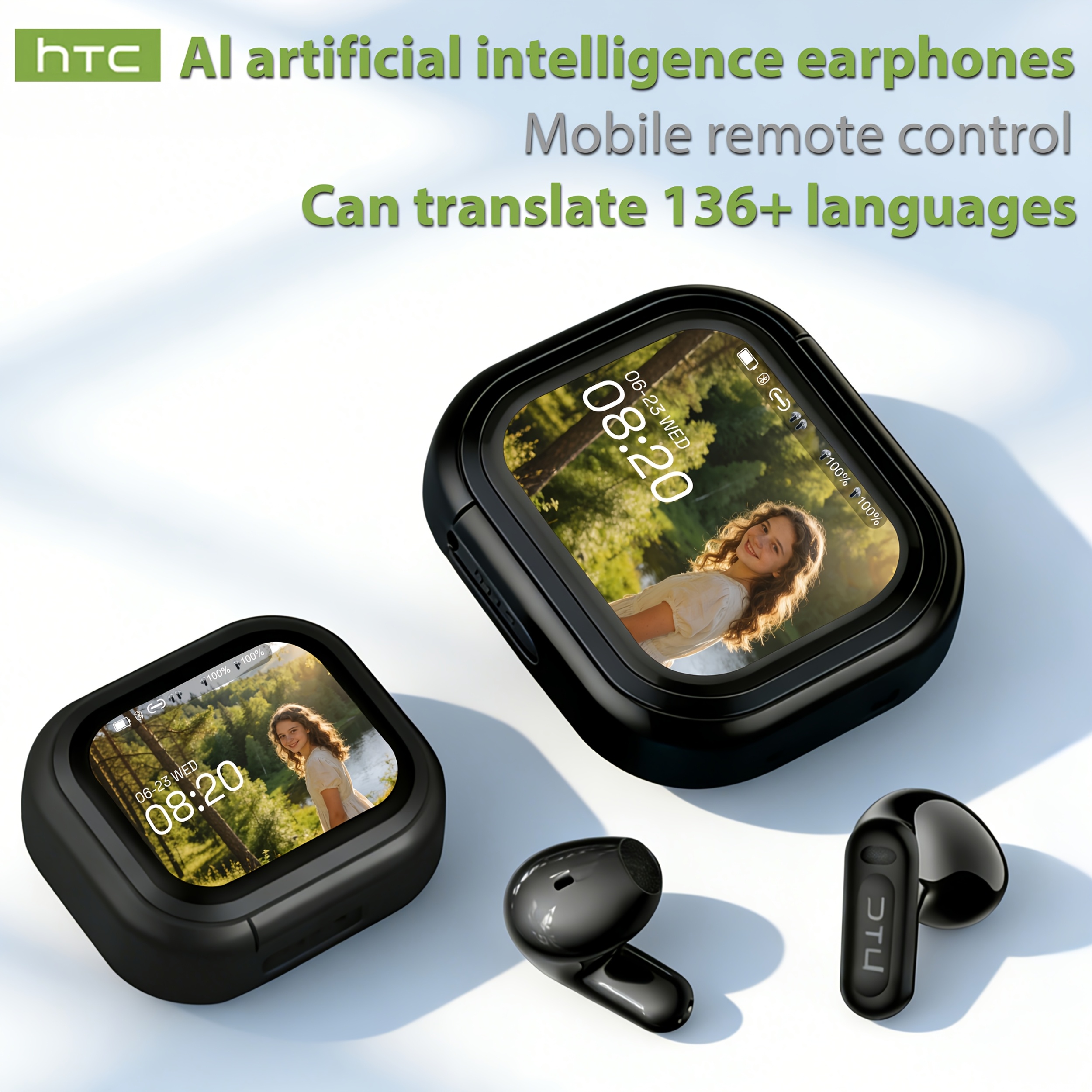 Auricolari intelligenti HTC NE20 Ai con traduzione in tempo…