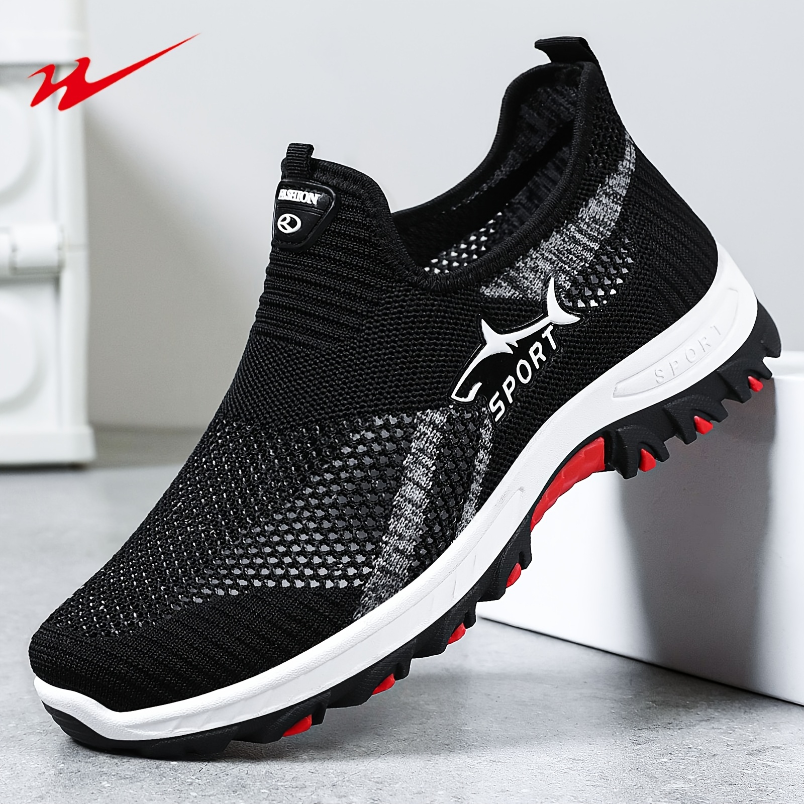 Shuangxing Bate 2026 Nuove Scarpe da Running Unisex Slip-on…