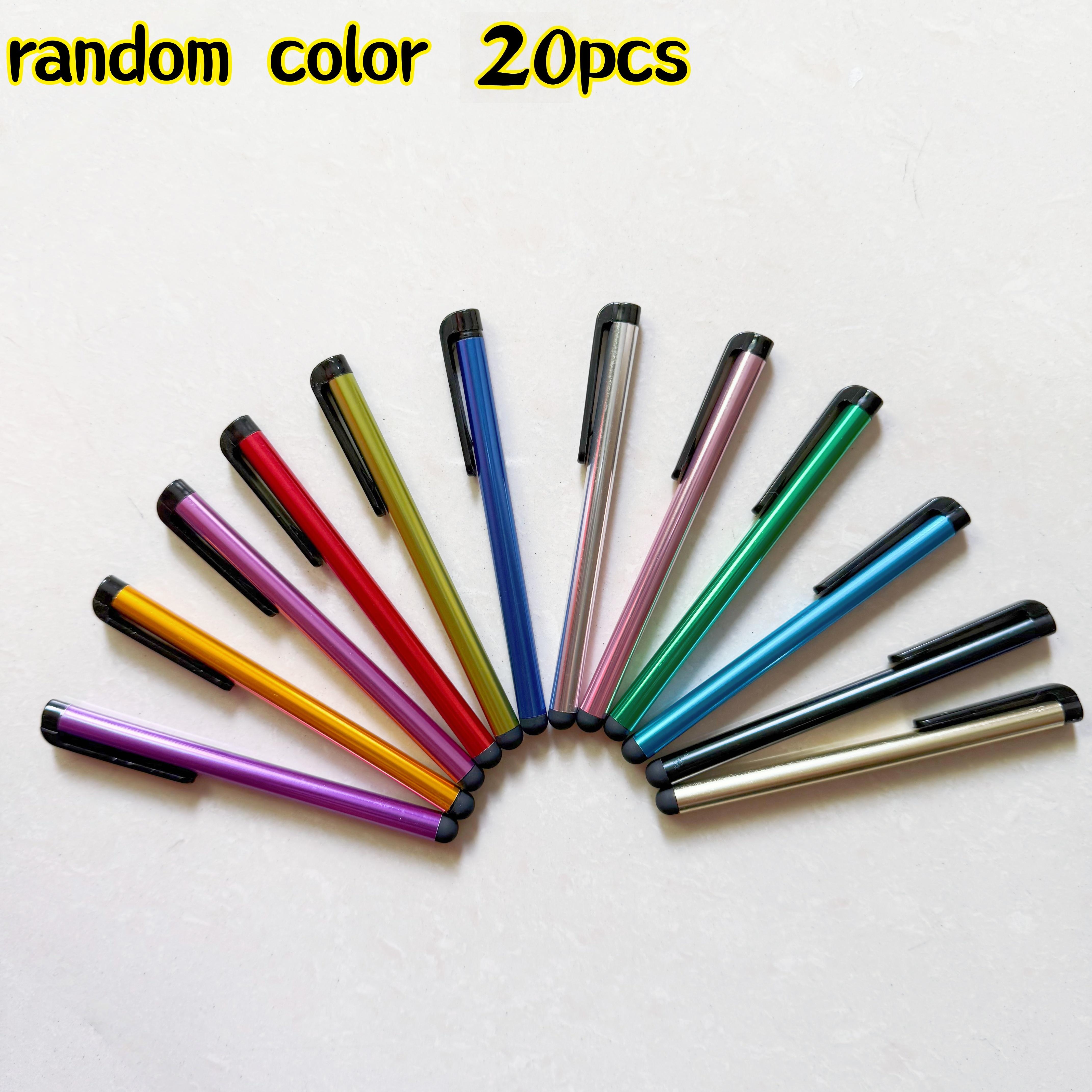 Penna stilo capacitiva in metallo 2-in-1 con clip lunga, punta…