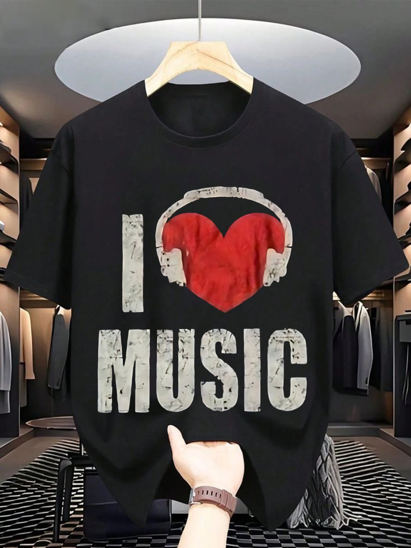 Black Friday, T-shirt Casual da Uomo in Cotone 180g, Maglia…