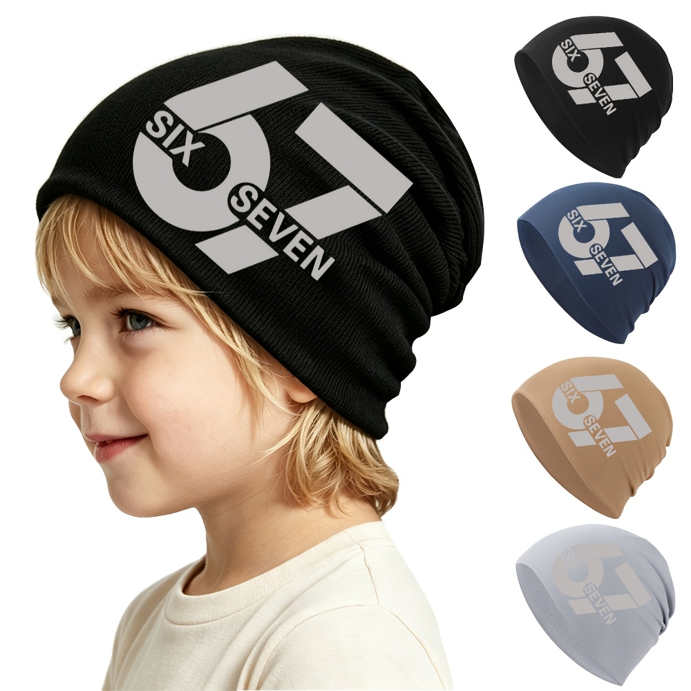 1 pz Cappello senza tesa stampato per bambino, 67 modelli…