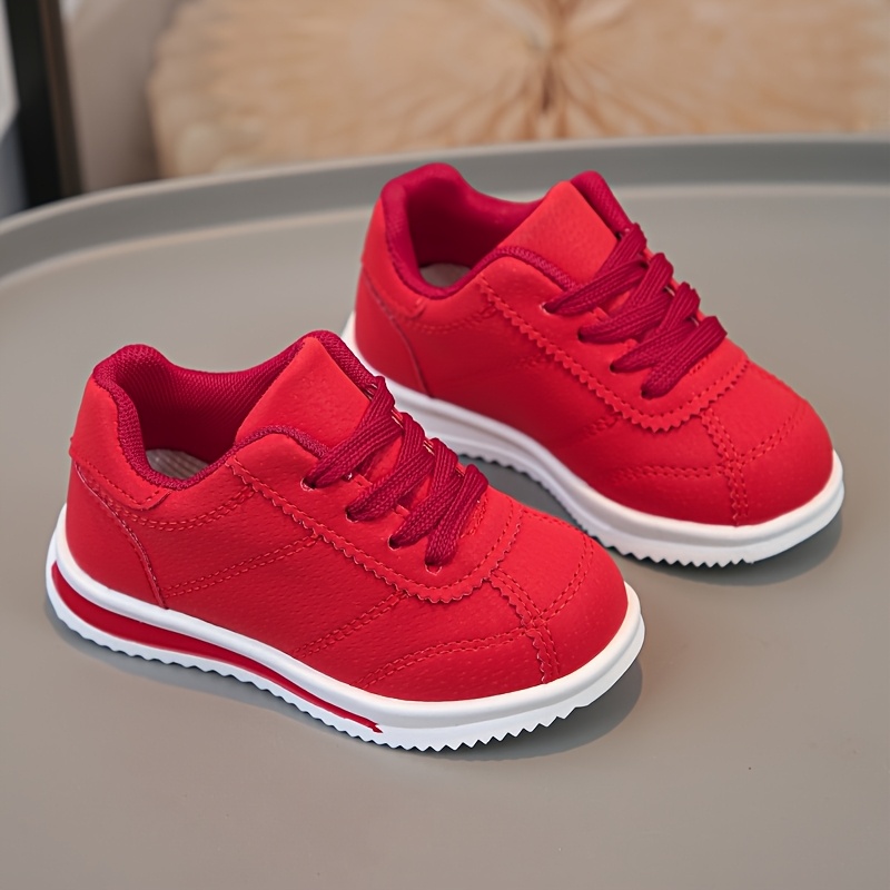 Scarpe da ginnastica casual da bambina, scarpe da corsa rosse…