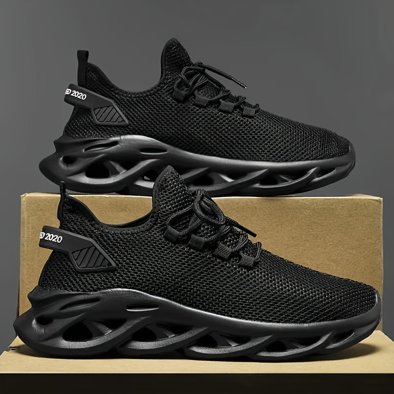 Scarpe da running da uomo 2 colori, traspiranti, casual…
