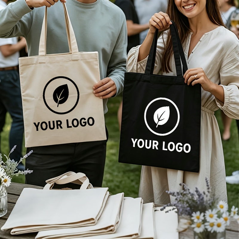 1/2 pz Borsa Tote e Pochette Personalizzate, Logo Personalizzato…