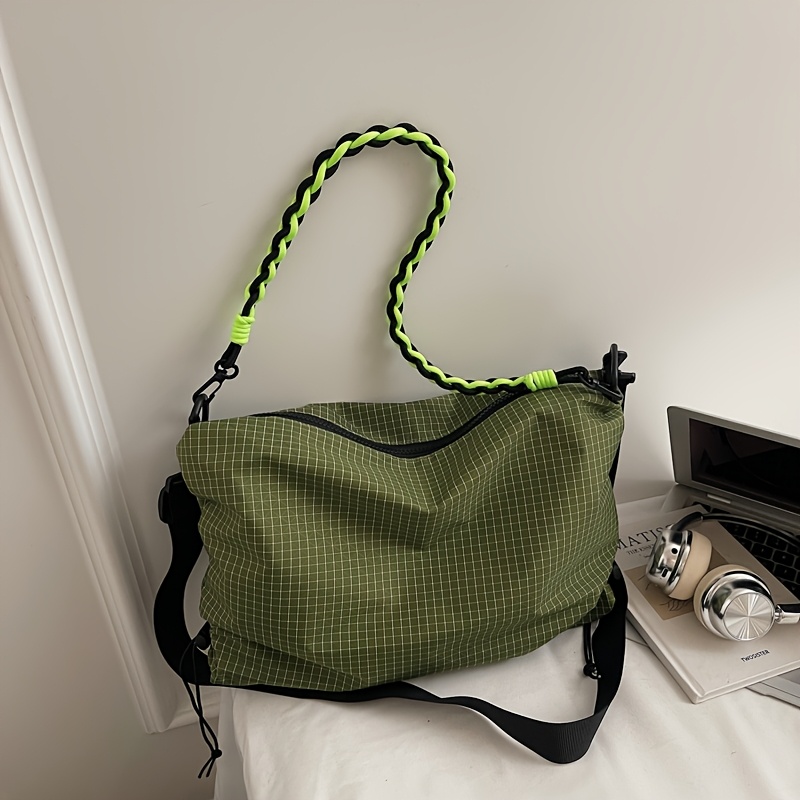 Borsa da donna leggera in nylon casual, borsa a tracolla da…