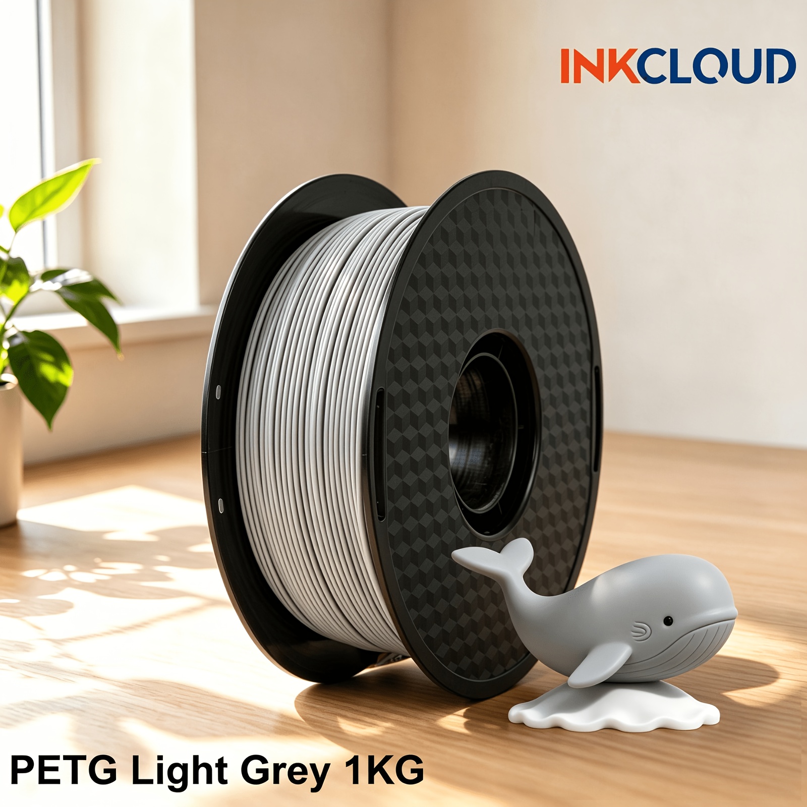 Filamento INKCLOUD PETG 1,75 mm Pacco da 1 kg (1 kg/2,2 libbre…