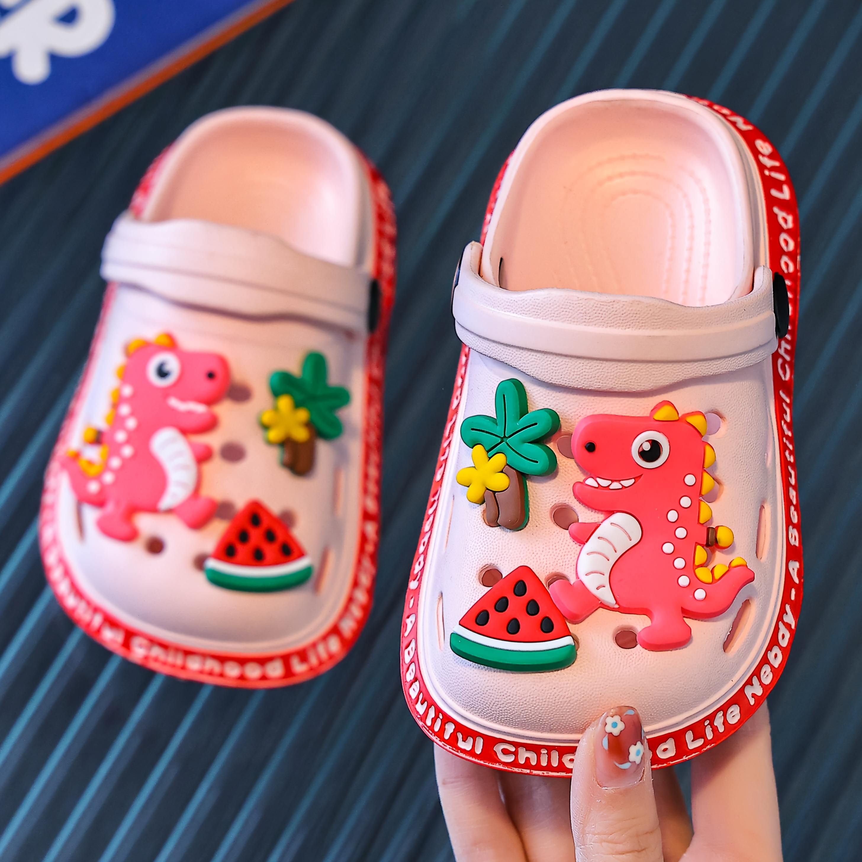 Nuove Scarpe da Bambino alla Moda con Foro all'Unghia, Corte…