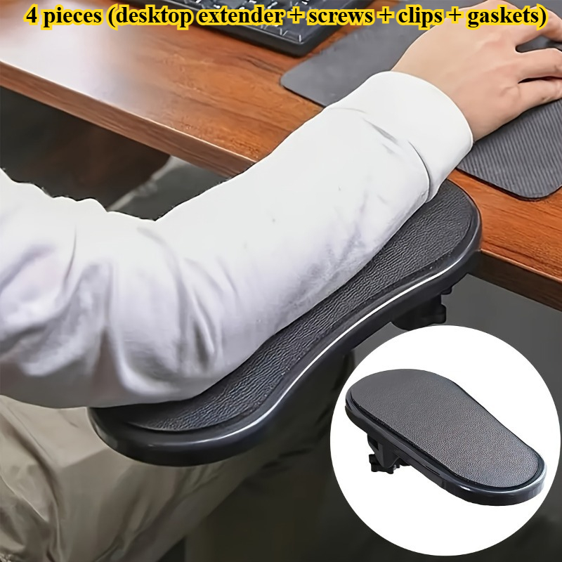 Set da 4 pezzi: Estensione per scrivania + Viti + Morsetto +…