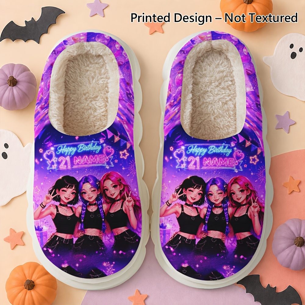 Pantofole per Bambini e Ragazzi con Stampa Design, Non…