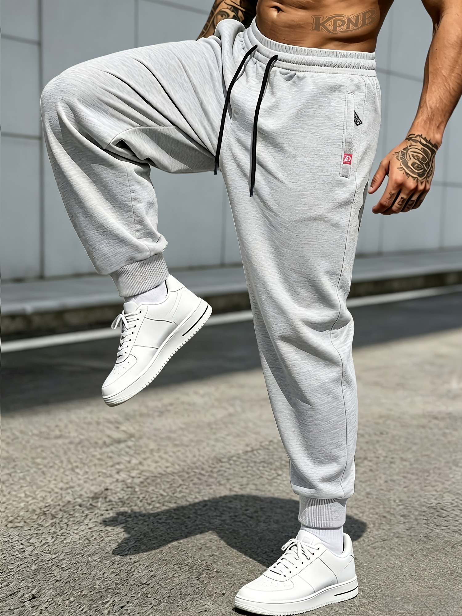 Pantaloni lunghi sportivi casual da uomo per attività…