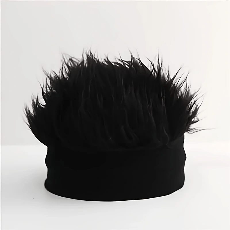 Cappello a maglia con parrucca, Berretto unisex a maglia…