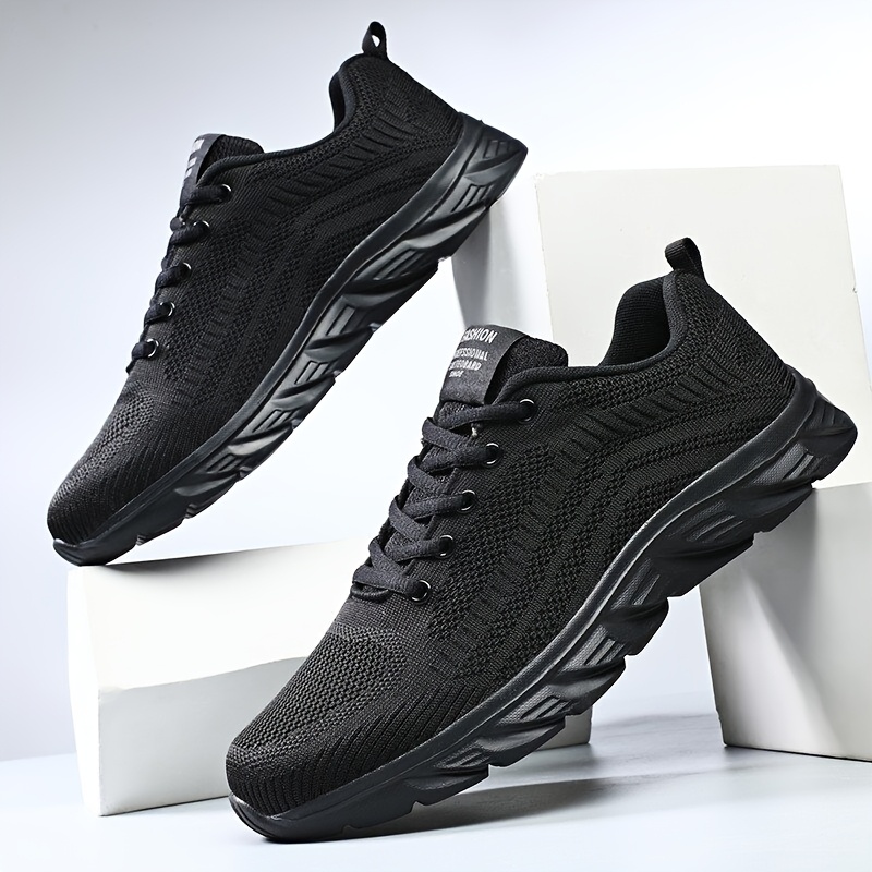 Scarpe da uomo basse con lacci per running su strada, casual
