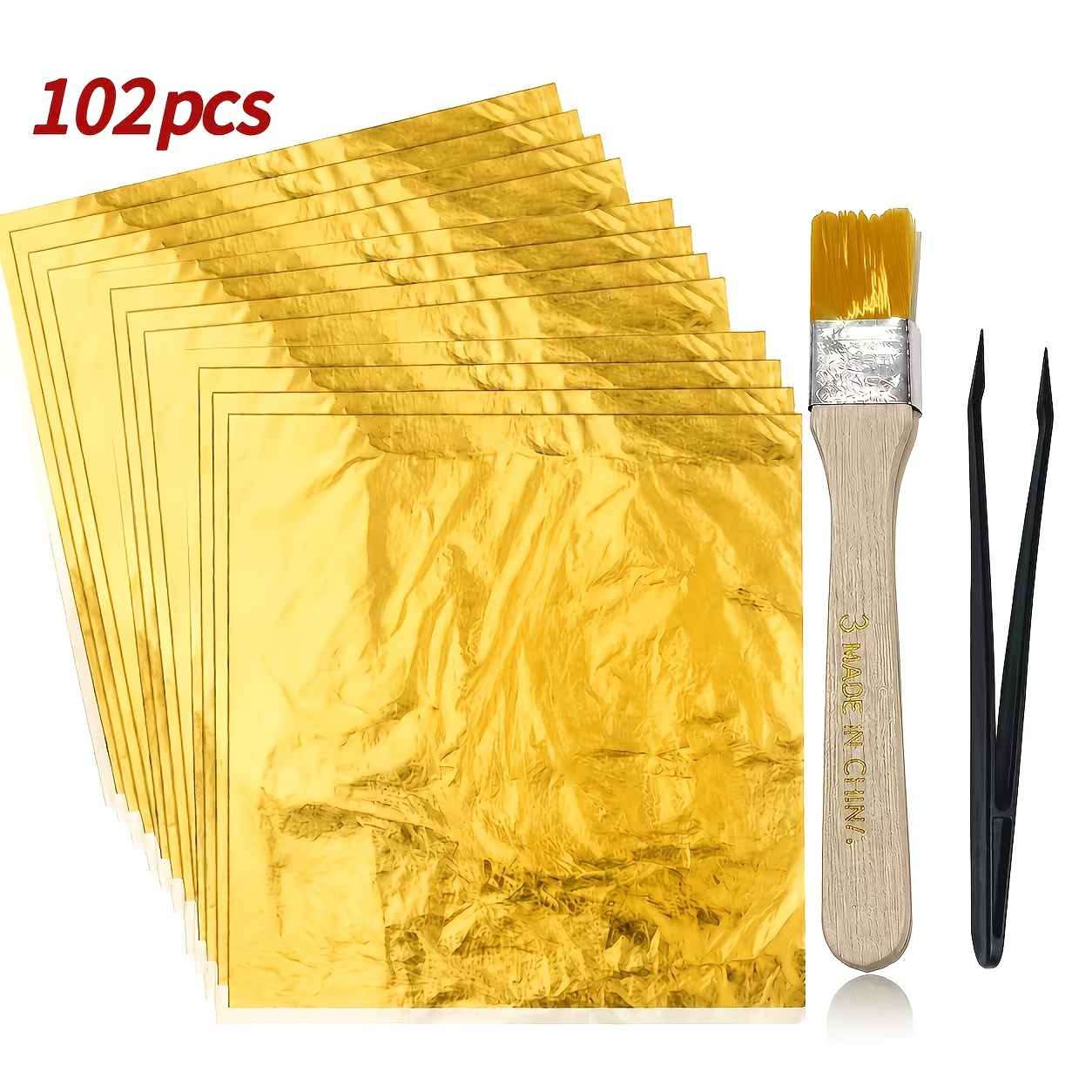 Kit artigianale premium con foglie dorate, 102 pezzi, con…