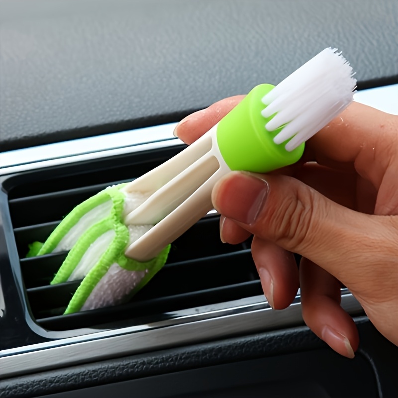 Spazzola 2-in-1 per la pulizia delle bocchette dell'aria…