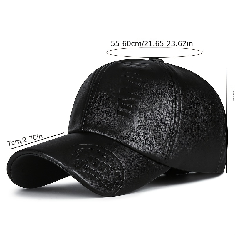 Nuovo cappellino da baseball con lettera in rilievo per uomo e…