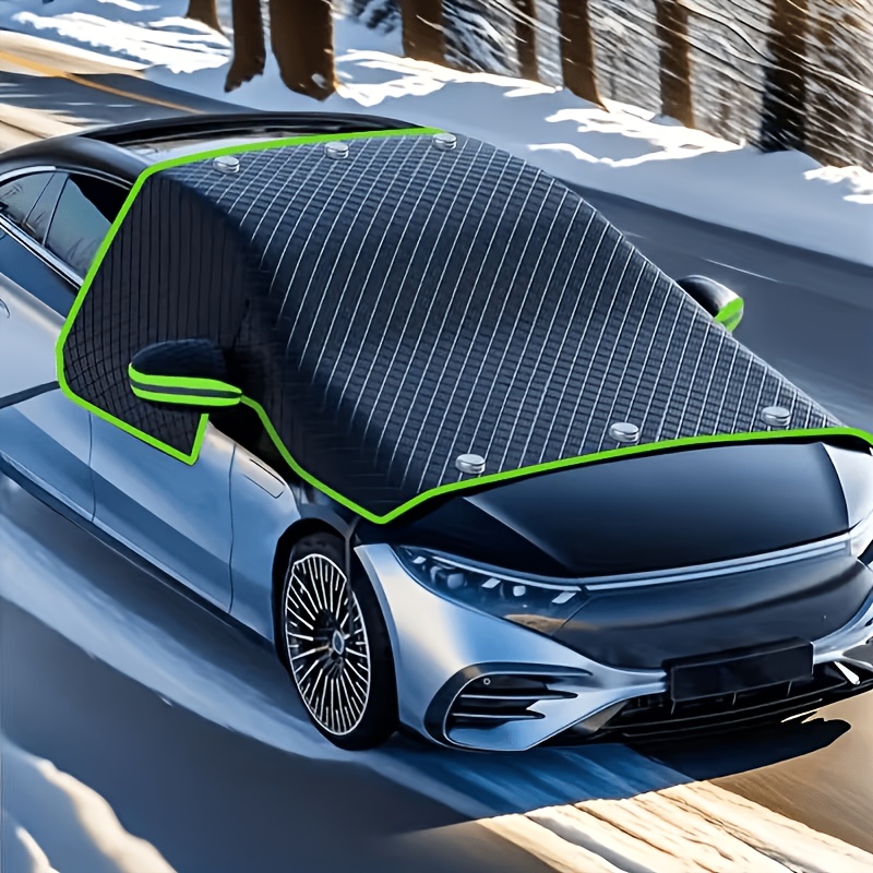 Copertura antineve per auto, scudo antineve magnetico in tessuto…